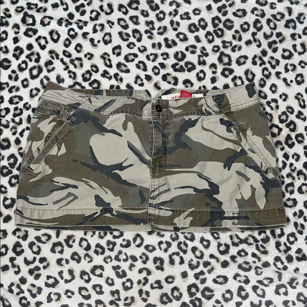 Mossimo Supply Co. Camouflage Mini Skirt